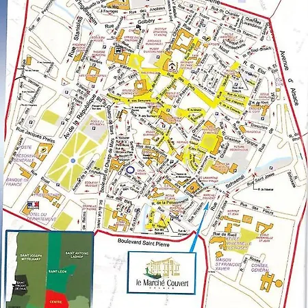 公寓 Chauffour - Centre 科尔马